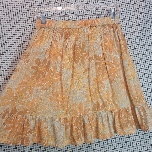 NWT Roxy ~ Face To Love Floral Mini Skirt Size Sm 🌼 - Picture 5 of 8